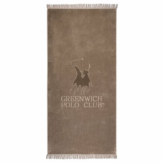 Πετσέτα Θαλάσσης (70x170) Greenwich Polo Club 3625 Grey