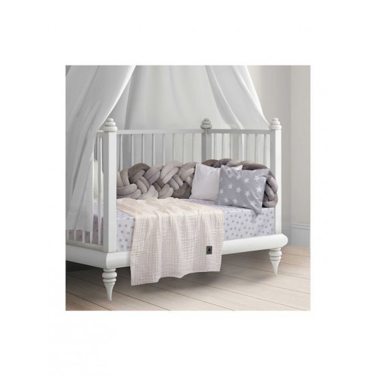 Greenwich Polo Club Κουβέρτα Αγκαλιάς & Λίκνου 2993 Πικέ Γκρι 80x105εκ.