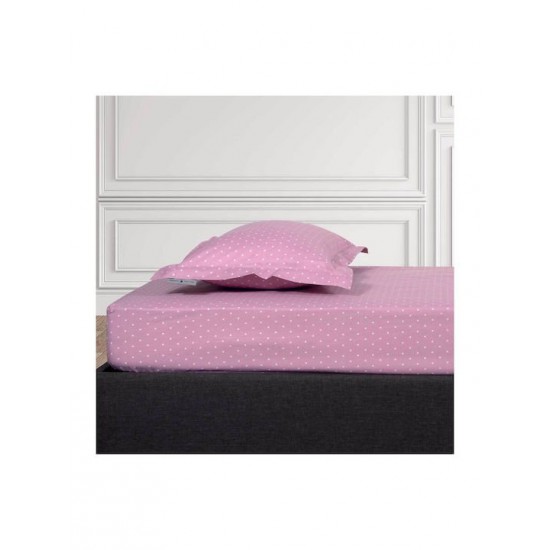 Greenwich Polo Club 2501 Σεντόνι Ημίδιπλο με Λάστιχο 120x200+35εκ. Λευκό