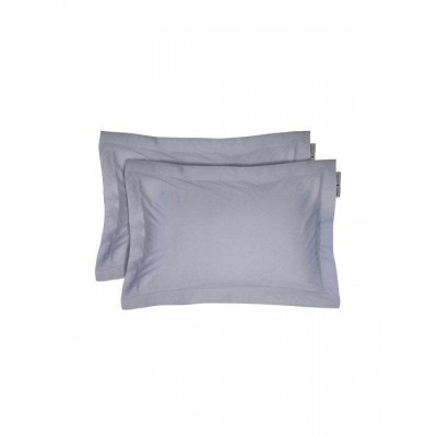 Greenwich Polo Club 2506 Σετ Μαξιλαροθήκες Oxford Γκρί 50x70εκ.