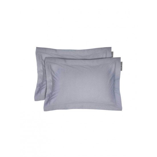 Greenwich Polo Club 2506 Σετ Μαξιλαροθήκες Oxford Γκρί 50x70εκ.