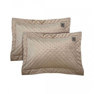 Greenwich Polo Club 3432 Σετ Μαξιλαροθήκες Oxford Μπεζ 50x70εκ.