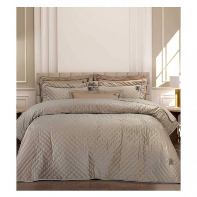 Greenwich Polo Club 3432 Σετ Μαξιλαροθήκες Oxford Μπεζ 50x70εκ.