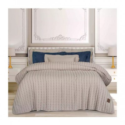 Greenwich Polo Club 3493 Κουβερλί Υπέρδιπλο Microfiber Taupe 230x250cm