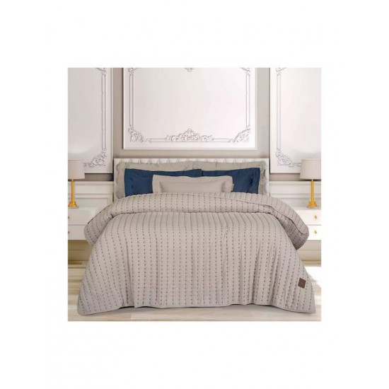 Greenwich Polo Club 3493 Κουβερλί Υπέρδιπλο Microfiber Taupe 230x250cm