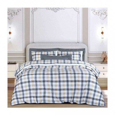 Greenwich Polo Club 2265 Σετ Σεντόνια Υπέρδιπλα 240x260εκ. Beige, Grey (4τμχ)