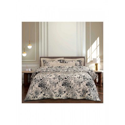 Greenwich Polo Club Essential 2270 Σετ Σεντόνια Υπέρδιπλα 240x260εκ. Black, Taupe (4τμχ)