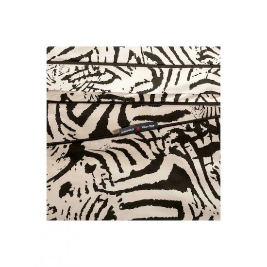 Greenwich Polo Club Essential 2270 Σετ Σεντόνια Υπέρδιπλα 240x260εκ. Black, Taupe (4τμχ)