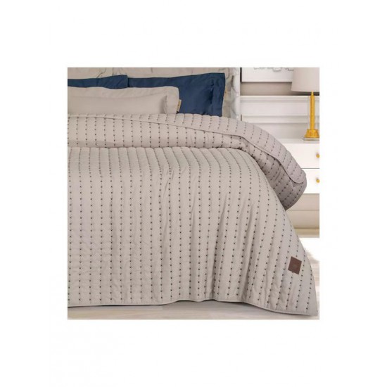 Greenwich Polo Club 3493 Κουβερλί Υπέρδιπλο Microfiber Taupe 230x250cm
