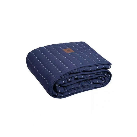 Greenwich Polo Club 3492 Κουβερλί Υπέρδιπλο Microfiber Blue 230x250cm