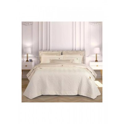 Greenwich Polo Club 2352 Κουβερλί Υπέρδιπλο Microfiber Ecru 240x250cm