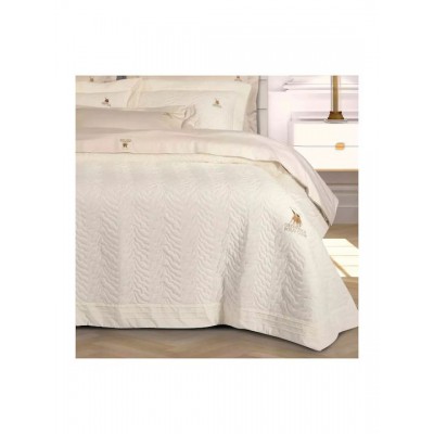 Greenwich Polo Club 2352 Κουβερλί Υπέρδιπλο Microfiber Ecru 240x250cm
