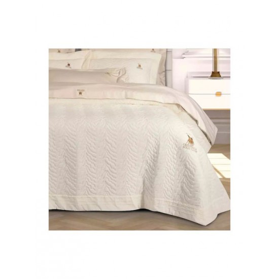 Greenwich Polo Club 2352 Κουβερλί Υπέρδιπλο Microfiber Ecru 240x250cm