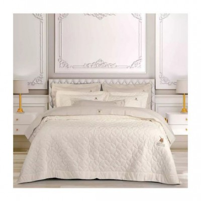 Greenwich Polo Club 2358 Κουβερλί Υπέρδιπλο Microfiber Ecru 240x250cm