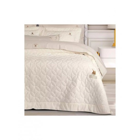 Greenwich Polo Club 2358 Κουβερλί Υπέρδιπλο Microfiber Ecru 240x250cm