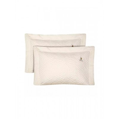 Greenwich Polo Club 2352 Σετ Μαξιλαροθήκες Oxford Ecru 50x70εκ.