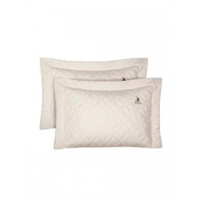 Greenwich Polo Club 2358 Σετ Μαξιλαροθήκες Oxford Ecru 50x70εκ.