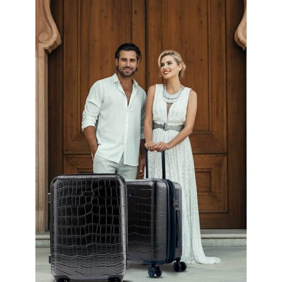 Das Home Greenwich Polo Club Βαλίτσα Ταξιδίου Καμπίνας Σκληρή Greenwich Polo Club με 4 Ρόδες Ύψους 56εκ.