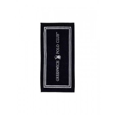 Greenwich Polo Club Essential Πετσέτα Γυμναστηρίου Βαμβακερή Μαύρη 45x90cm