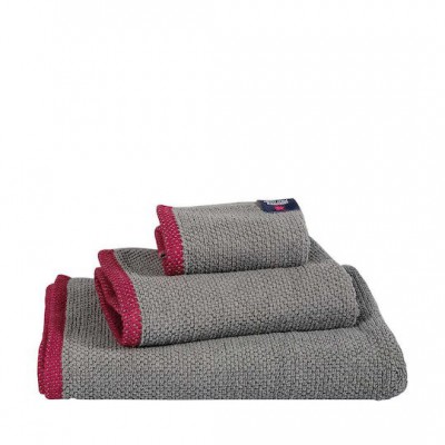 Greenwich Polo Club Σετ Πετσέτες Μπάνιου 3τμχ Cozy 4102 Γκρι Βάρους 480gr/m²