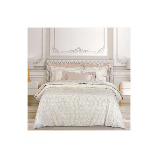 Greenwich Polo Club Essential 2369 Essential 2369 Σετ Σεντόνια Υπέρδιπλα 240x260εκ. Ecru - Taupe (4τμχ)