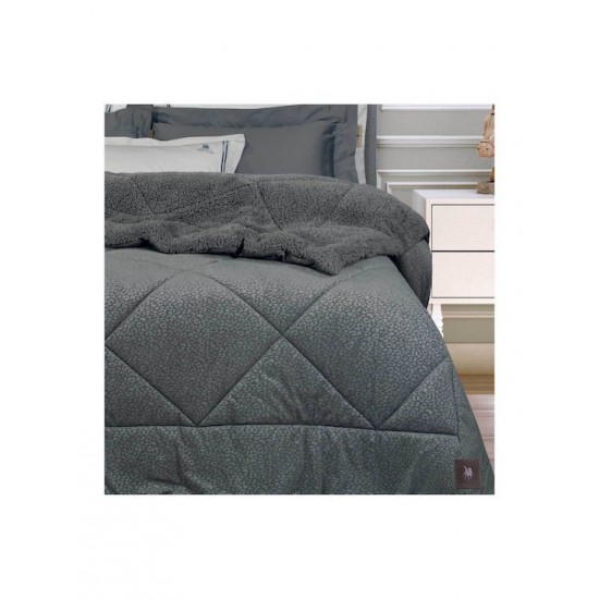 Greenwich Polo Club Κουβερτοπάπλωμα Υπέρδιπλο 240x250εκ. Grey 700Gsm