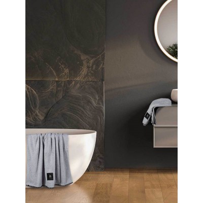 Greenwich Polo Club Σετ Πετσέτες Μπάνιου 3τμχ 4110 70x140εκ. Grey Βάρους 500gr/m²