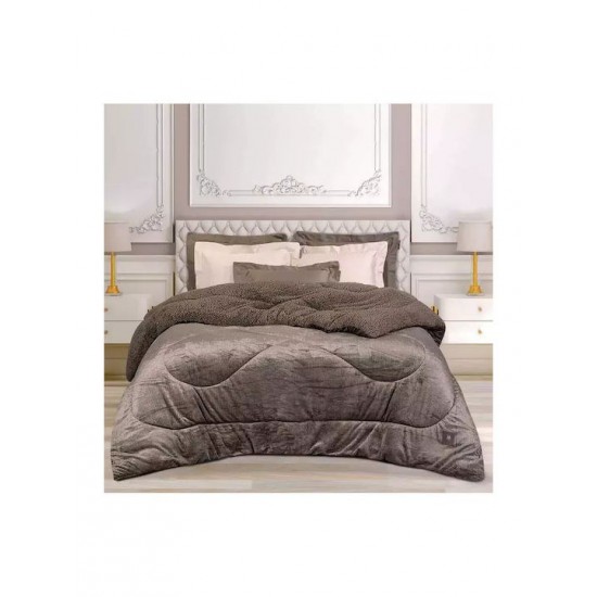 Greenwich Polo Club Κουβερτοπάπλωμα με Γέμιση Hollowfiber Υπέρδιπλο 220x240εκ. Essential 3958 Taupe 740Gsm