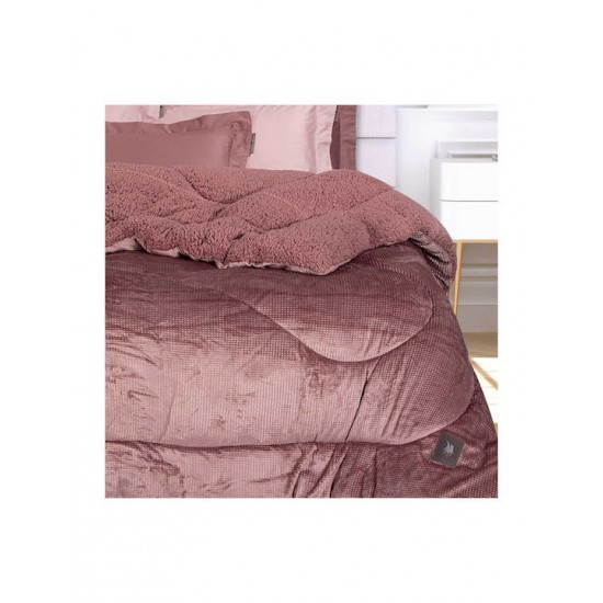 Greenwich Polo Club Κουβερτοπάπλωμα με Γέμιση Hollowfiber Υπέρδιπλο 220x240εκ. Essential 3957 Nude 740Gsm