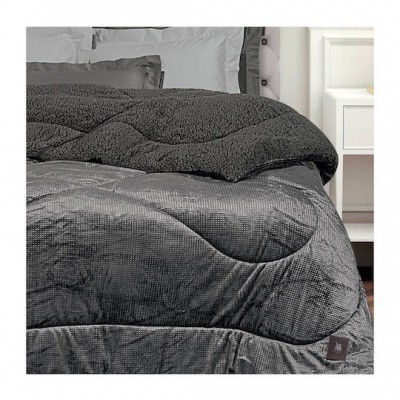 Greenwich Polo Club Κουβερτοπάπλωμα με Γέμιση Hollowfiber Μονό 160x220εκ. Essential 3956 Grey 740Gsm