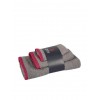 Greenwich Polo Club Σετ Πετσέτες Μπάνιου 3τμχ Cozy 4102 Γκρι Βάρους 480gr/m²