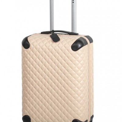 Greenwich Polo Club Μεσαία Βαλίτσα Ταξιδίου Σκληρή Ivory με 4 Ρόδες Ύψους 65εκ.