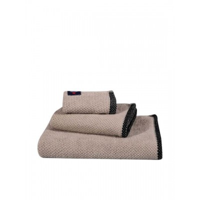 Greenwich Polo Club Σετ Πετσέτες Μπάνιου 3τμχ Cozy Beige Βάρους 480gr/m²