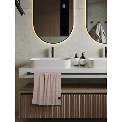 Greenwich Polo Club Σετ Πετσέτες Μπάνιου 3τμχ Cozy Beige Βάρους 480gr/m²