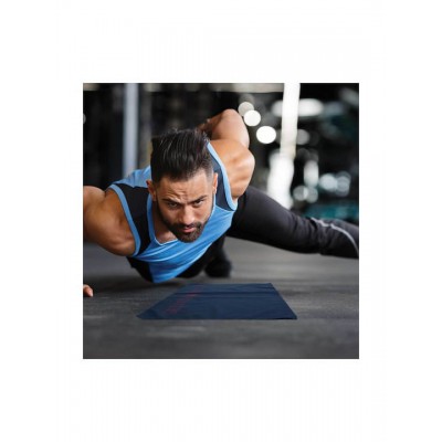 Greenwich Polo Club Πετσέτα Γυμναστηρίου με Μικροΐνες Μπλε 45x90cm