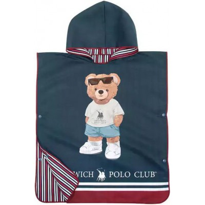 Παιδικό Πόντσο Θαλάσσης Bear 4042 Greenwich Polo Club