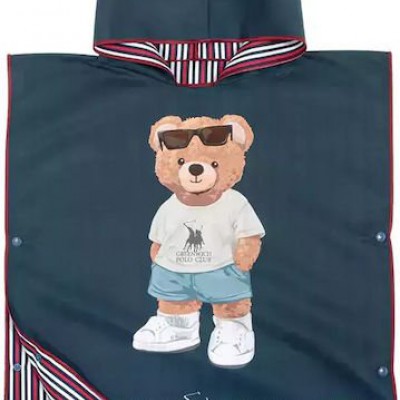 Παιδικό Πόντσο Θαλάσσης Bear 4042 Greenwich Polo Club