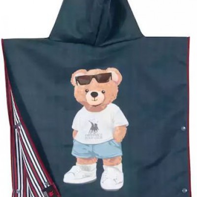 Παιδικό Πόντσο Θαλάσσης Bear 4042 Greenwich Polo Club