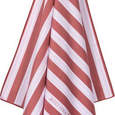 Greenwich Polo Club Πετσέτα Microfiber Σώματος 280gr/m² Διπλής Όψεως Κόκκινη 170x80εκ.