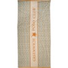 Greenwich Polo Club Πετσέτα Θαλάσσης Βαμβακερή Taupe-Orange 180x90εκ.