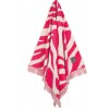 Greenwich Polo Club Πετσέτα Θαλάσσης Βαμβακερή Magenta, Taupe 180x90εκ.