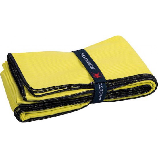 Greenwich Polo Club Πετσέτα Microfiber Σώματος 280gr/m² Πράσινη 180x80εκ.