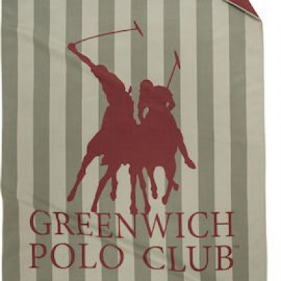 Greenwich Polo Club Πετσέτα Microfiber Σώματος 280gr/m² Πράσινη 170x80εκ.