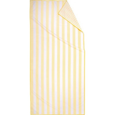 Greenwich Polo Club Πετσέτα Microfiber Σώματος 280gr/m² Διπλής Όψεως Κίτρινη 170x80εκ.