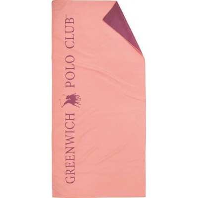 Greenwich Polo Club Πετσέτα Microfiber Σώματος 280gr/m² Διπλής Όψεως Φούξια 170x80εκ.