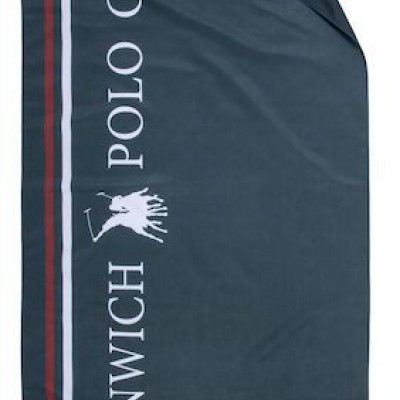 Greenwich Polo Club Πετσέτα Microfiber Σώματος 280gr/m² Διπλής Όψεως Μπλε 170x80εκ.