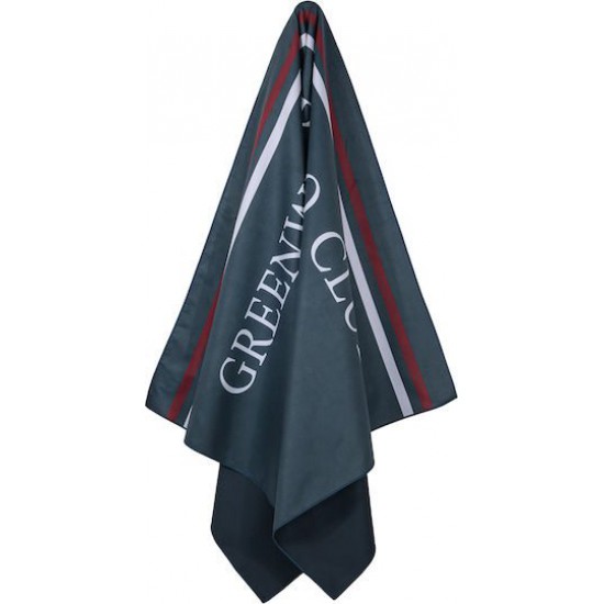 Greenwich Polo Club Πετσέτα Microfiber Σώματος 280gr/m² Διπλής Όψεως Μπλε 170x80εκ.