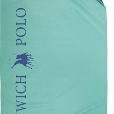 Greenwich Polo Club Πετσέτα Microfiber Σώματος 280gr/m² Διπλής Όψεως Μπλε 170x80εκ.