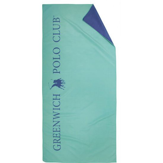 Greenwich Polo Club Πετσέτα Microfiber Σώματος 280gr/m² Διπλής Όψεως Μπλε 170x80εκ.