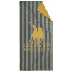 Greenwich Polo Club Πετσέτα Microfiber Σώματος 280gr/m² Διπλής Όψεως Γκρι 170x80εκ.